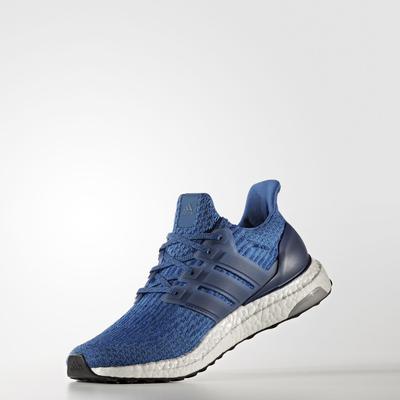 Adidas Mens Ultra Boost Running Shoes - Blue - main image
