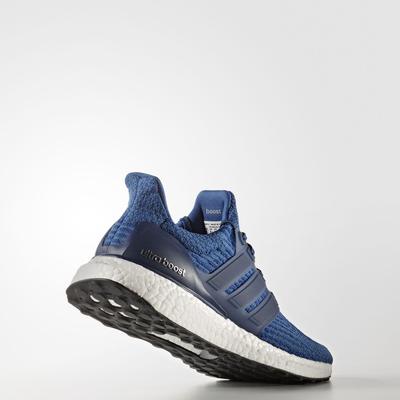 Adidas Mens Ultra Boost Running Shoes - Blue - main image