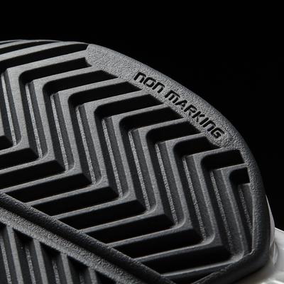 Adidas Mens Barricade 2017 Tennis Shoes - White/Grey - main image