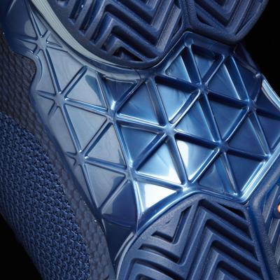 Adidas Mens Barricade 2017 Tennis Shoes - Mystery Blue - main image