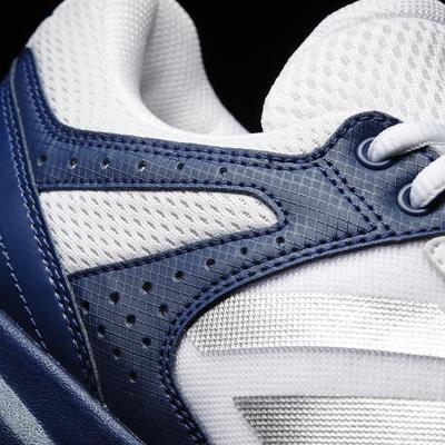 Adidas Mens Adizero Court Tennis Shoes - White/Mystery Blue - main image