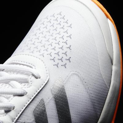 Adidas Mens Adizero Court Tennis Shoes - White/Mystery Blue - main image
