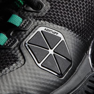 Adidas Mens Barricade Boost 2017 Tennis Shoes - Black/Green - main image