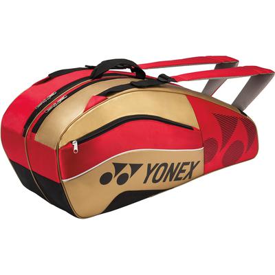 Yonex Tournament Active 6 Racket Bag (BAG8526EX) - Red/Gold