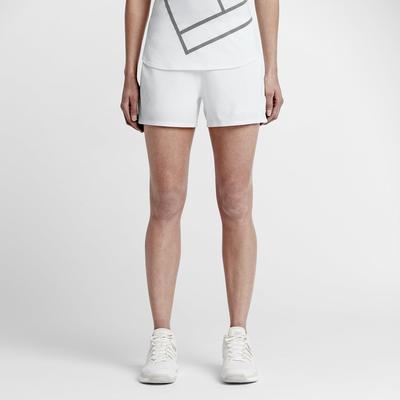 Nike Womens Baseline Tennis Shorts - White - main image