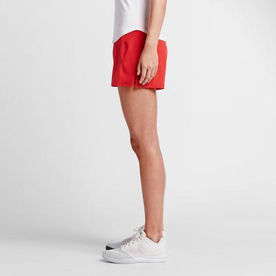 Nike Womens Baseline Tennis Shorts - Light Crimson Red - main image