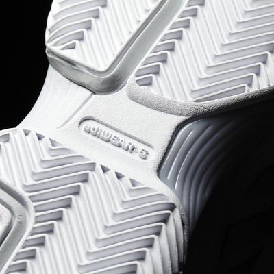 Adidas Womens Barricade Club 2017 Tennis Shoes - White/Silver - main image