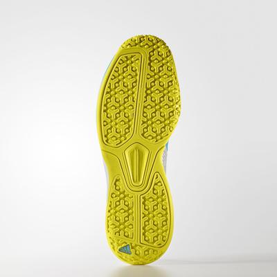 Adidas Mens Adizero Ubersonic 2.0 Omni Tennis Shoes - Blue/Yellow - main image