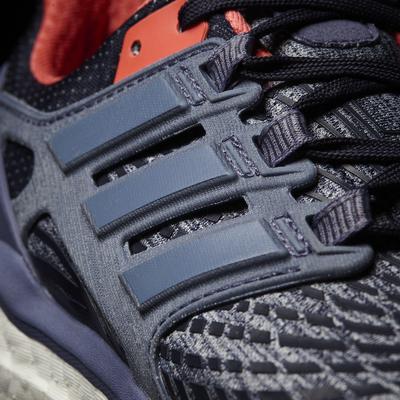 Adidas Womens Energy Boost Running Shoes - Black/Purple - main image