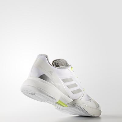 Adidas Womens SMC Barricade 2017 Tennis Shoes - White