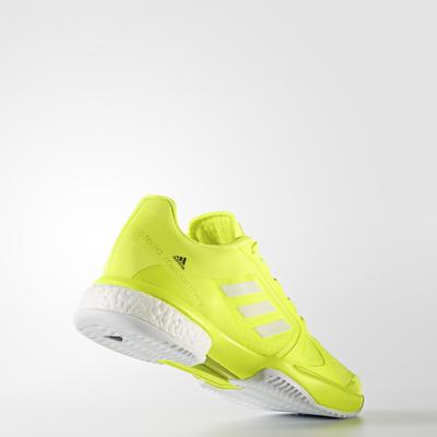 Adidas Womens SMC Barricade Boost 2017 Tennis Shoes - Yellow - main image