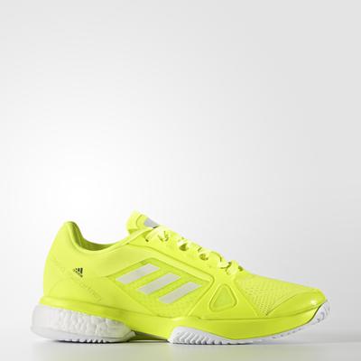 Adidas Womens SMC Barricade Boost 2017 Tennis Shoes - Yellow - main image