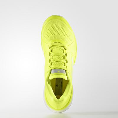Adidas Womens SMC Barricade Boost 2017 Tennis Shoes - Yellow - main image