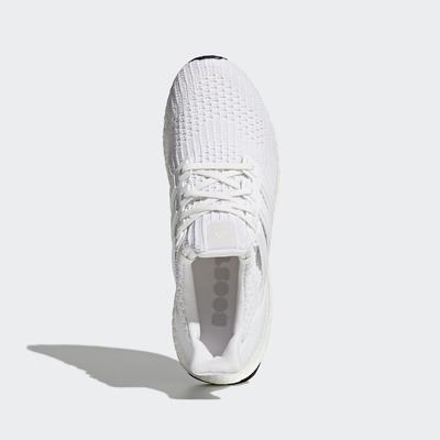 Adidas Mens Ultra Boost Running Shoes - White/Black - main image