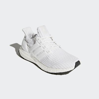 Adidas Mens Ultra Boost Running Shoes - White/Black - main image