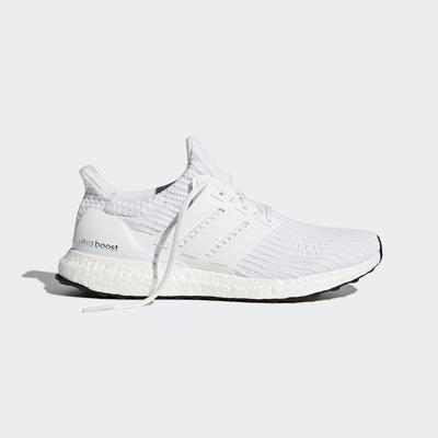 Adidas Mens Ultra Boost Running Shoes - White/Black - main image