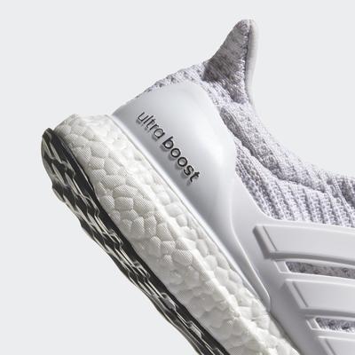 Adidas Mens Ultra Boost Running Shoes - White/Black - main image