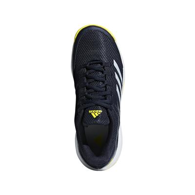 Adidas Kids Adizero Club Tennis Shoes - Legend Ink/White/Yellow - main image