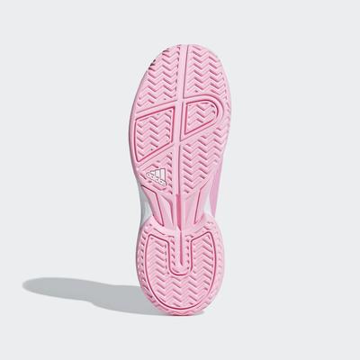Adidas Kids Adizero Club Tennis Shoes - Pink/White - main image