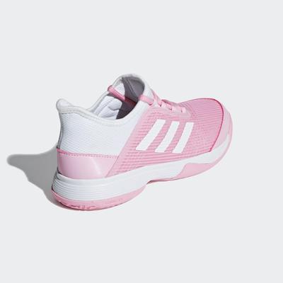 Adidas Kids Adizero Club Tennis Shoes - Pink/White - main image