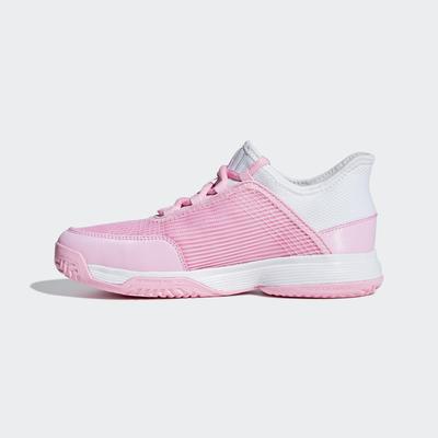 Adidas Kids Adizero Club Tennis Shoes - Pink/White - main image