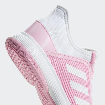 Adidas Kids Adizero Club Tennis Shoes - Pink/White - main image