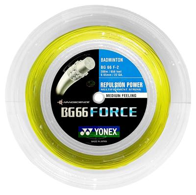 Yonex BG66 Force 200m Badminton String Reel - Yellow