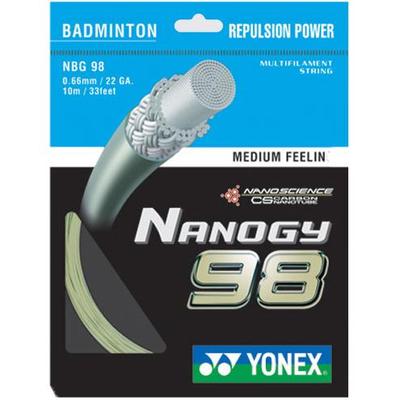 Yonex Nanogy 98 Badminton String Set - Gold
