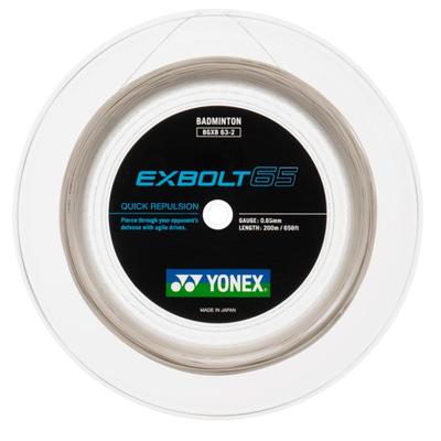 Yonex Exbolt 65 200m Badminton String Reel - White