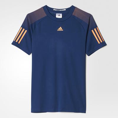 Adidas Boys Barricade Tee - Mystery/Orange - main image