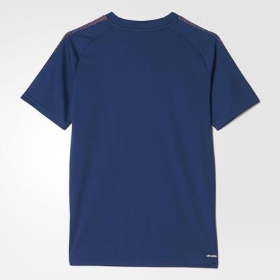 Adidas Boys Barricade Tee - Mystery/Orange - main image