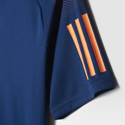 Adidas Boys Barricade Tee - Mystery/Orange - main image