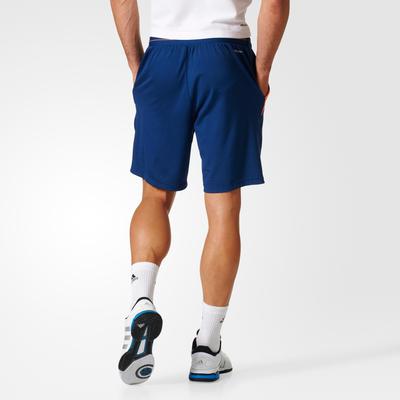 Adidas Mens Barricade Shorts - Mystery Blue/Glow Orange - main image