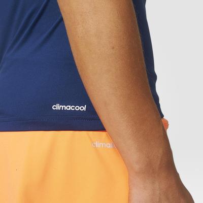Adidas Womens Melbourne Tee - Mystery Blue - main image