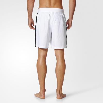 Adidas Mens Roland Garros Shorts - White - main image