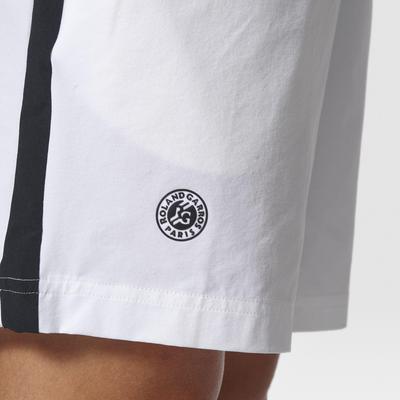 Adidas Mens Roland Garros Shorts - White - main image