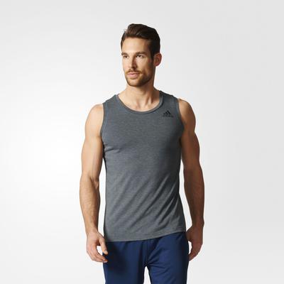 Adidas Mens Prime Tank Top - Dark Heather Grey - main image
