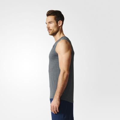 Adidas Mens Prime Tank Top - Dark Heather Grey - main image