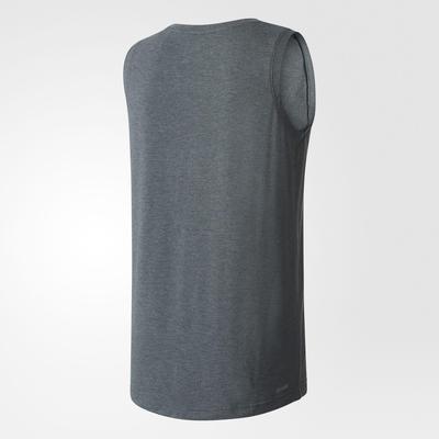 Adidas Mens Prime Tank Top - Dark Heather Grey - main image