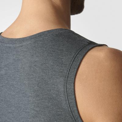 Adidas Mens Prime Tank Top - Dark Heather Grey - main image