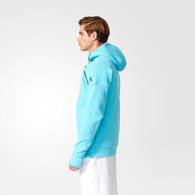 Adidas Mens Z.N.E. Hoodie - Samba Blue/Black - main image