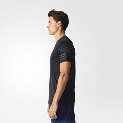 Adidas Mens FreeLift Climacool Training Tee - Black - main image