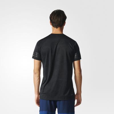 Adidas Mens FreeLift Climacool Training Tee - Black - main image