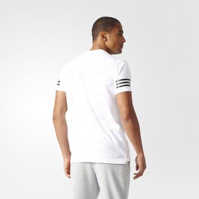 Adidas Mens FreeLift Climacool Training Tee - White - main image