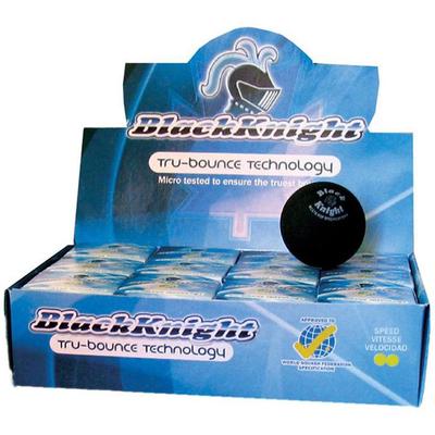 Black Knight Tru-Bounce Squash Balls - 1 Dozen - main image