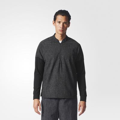 Adidas Mens ID Crewneck Pullover - Black - main image