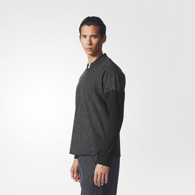 Adidas Mens ID Crewneck Pullover - Black - main image