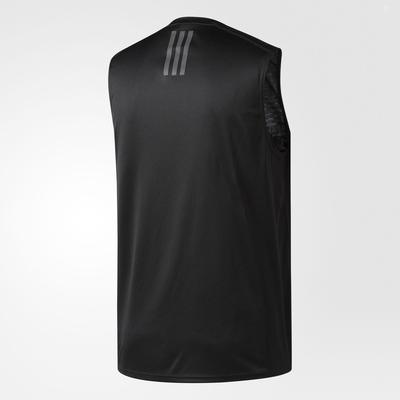 Adidas Mens Response Sleeveless Tee - Black - main image