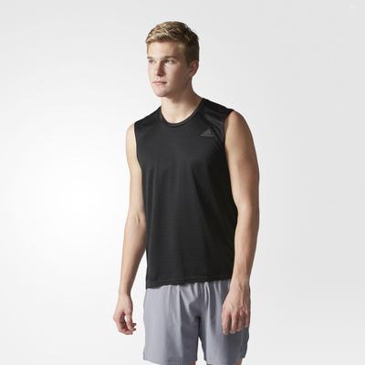 Adidas Mens Response Sleeveless Tee - Black - main image