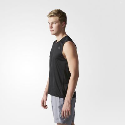 Adidas Mens Response Sleeveless Tee - Black - main image